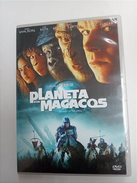 Dvd Planeta dos Macacos Editora Tim Burton [usado]