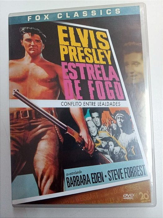 Dvd Estrela de Fogo Editora Don Siegel [usado]