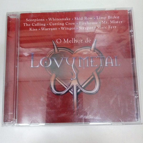 Cd o Melhor do Lovy Metal Interprete Varios (2007) [usado]