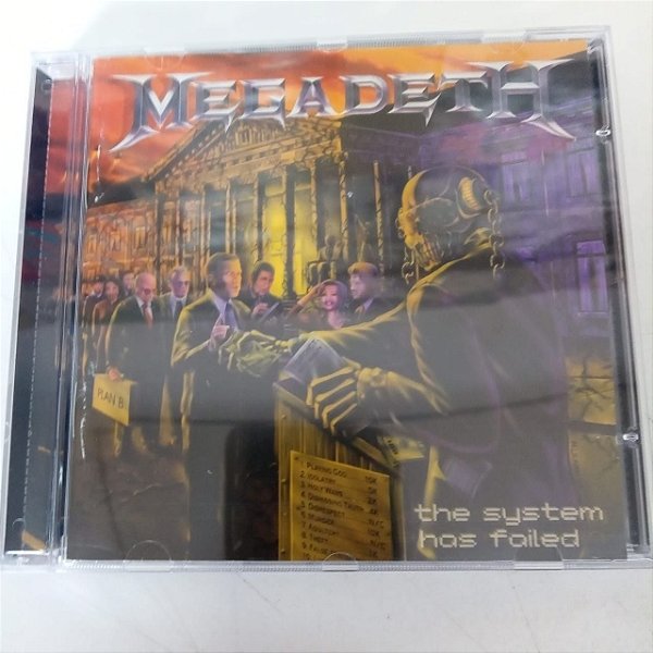 Cd Megadeth - The System Hos Failed Interprete Megadeth [usado]