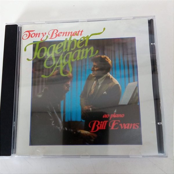 Cd Tony Bennett - Together Again ao Piano Bill Evans Interprete Tony Bennett [usado]