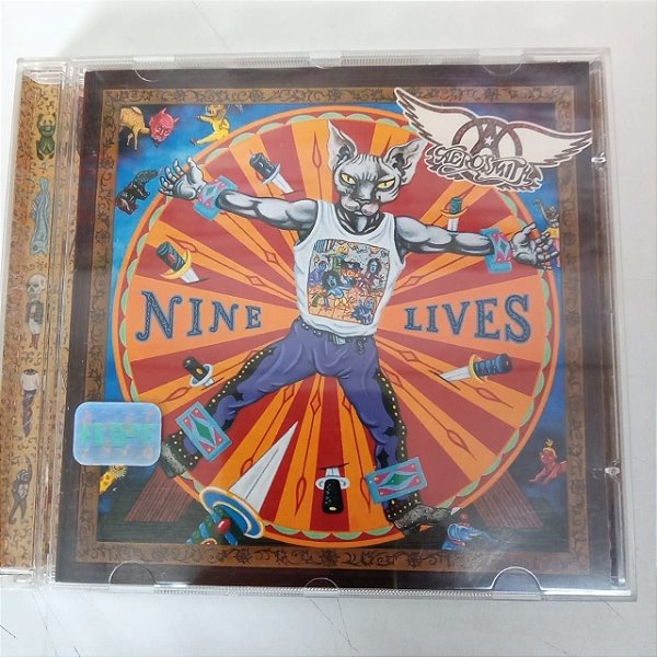 Cd Aerosmith - Nine Lives Interprete Aerosmith (1997) [usado]