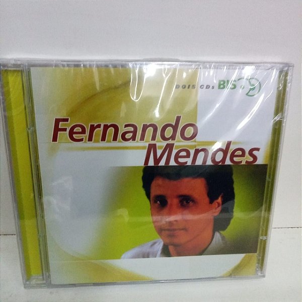 Cd Fernando Mendes - Albumcom Dois Cds Interprete Fernando Mendes (2000) [novo]