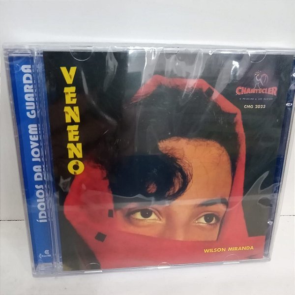Cd Wilson Miranda - Veneno Ídolos da Jovem Guarda Interprete Wilson Miranda (1959) [novo]