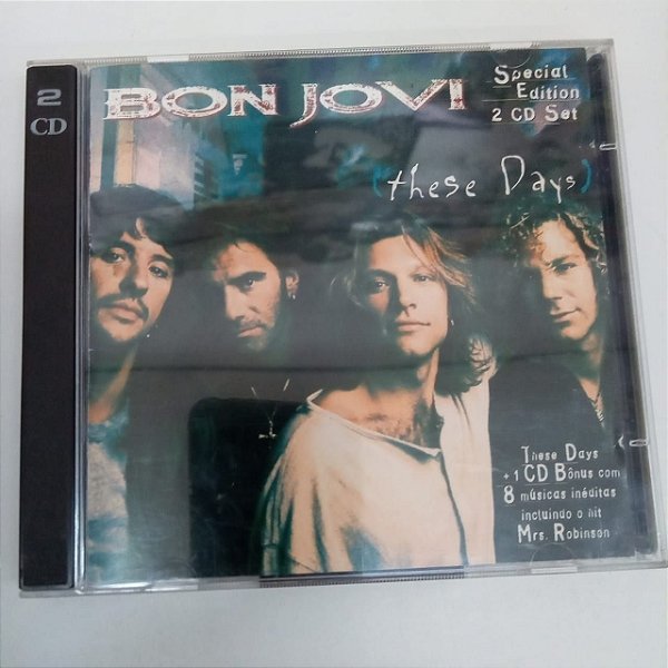 Cd Bon Jovi - These Days Album com Dois Cds Interprete Bon Jovi (1995) [usado]