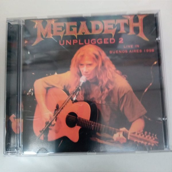 Cd Megadeth - Unplugged 2 Interprete Megadeth (1998) [usado]