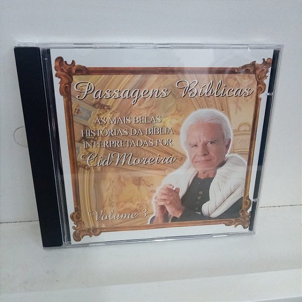 Cd Passagens Bíblicas com Cid Moreira Vol.3 Interprete Cid Moreira [usado]