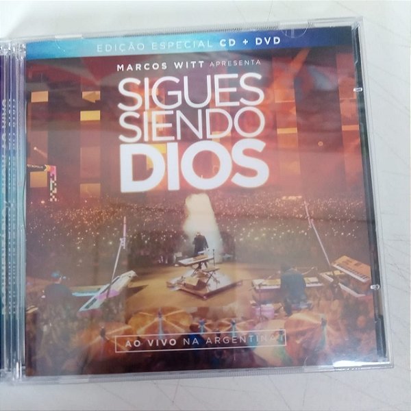 Cd Marcos Witt - Sigues Siendo Dios Album com Dois Discos Interprete Marcos Witt (2015) [usado]