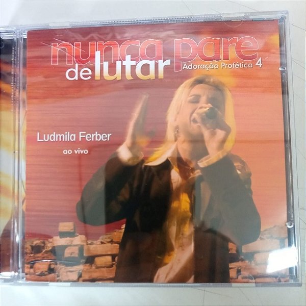 Cd Ludmila Ferber - Nunca Pare de Lutar Interprete Ludmila Ferber (2013) [usado]