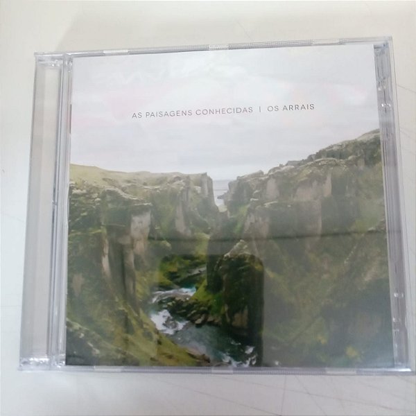 Cd as Paisagens Conhecidas - os Arrais Album com Cd e Dvd Interprete os Arrais (2015) [usado]