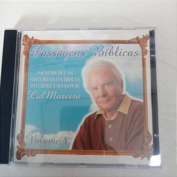 Cd Passagens Bíblicas de Cid Moreira Vol.4 Interprete Cid Moreira [usado]