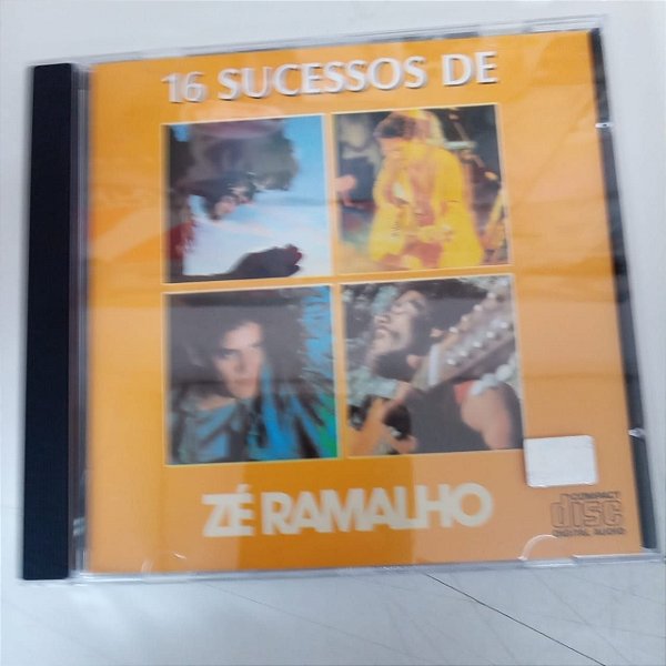Cd Zé Ramamlho - 16 Sucessos Interprete Zé Ramalho [usado]