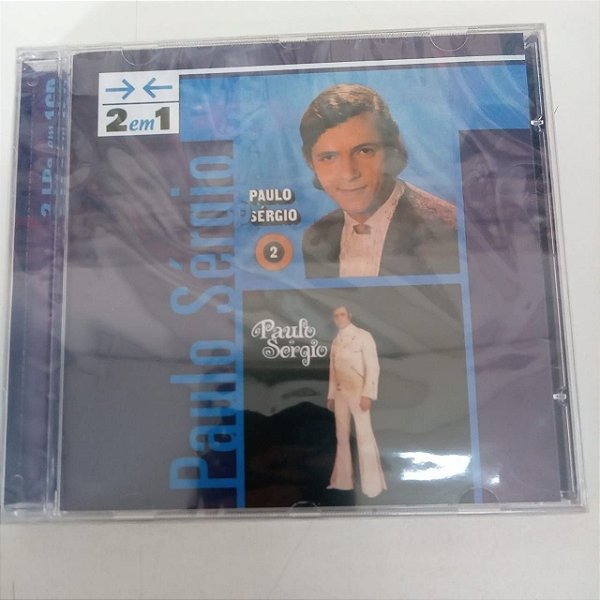 Cd Paulo Sergio - 2 em 1 Interprete Paulo Sergio (2003) [novo]