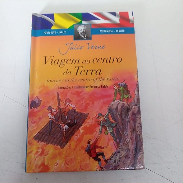 Livro Viagem ao Centro da Terra (edição Bilíngüe Português- Inglês) Autor Verne, Julio (2016) [seminovo]