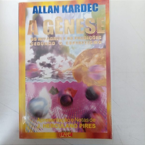 Livro a Genese Autor Kardec, Allan (2003) [usado]