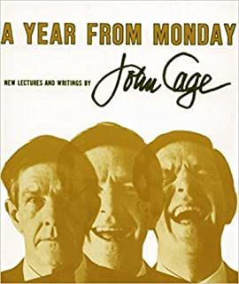 Livro a Year From Monday: New Lectures And Writings Autor Cage, John (1963) [usado]