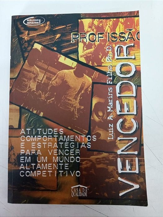 Livro Profissão Vencedor Autor Marins Filho, Luis A. (1998) [usado]