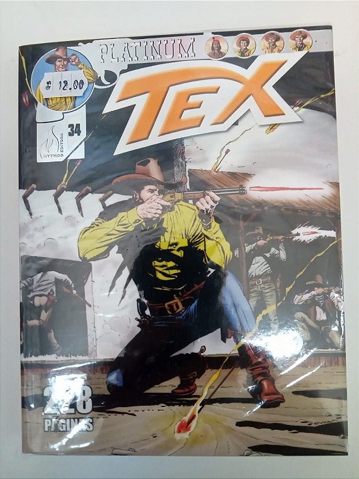 Gibi Tex Platinum Nº 34 Autor Tex [usado]