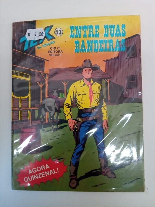 Gibi Tex 2º Edição Nº 53 Autor Tex [usado]