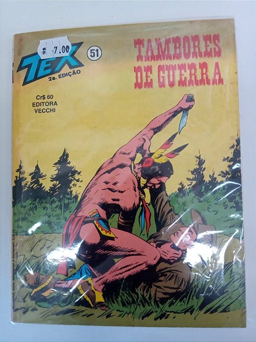 Gibi Tex 2º Edição Nº 51 Autor Tex [usado]