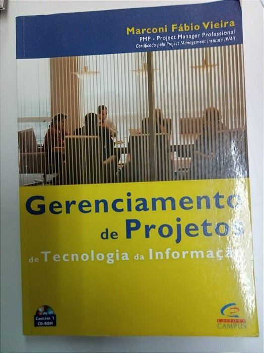 Livro Gerenciamento de Projetos de Tecnologia da Informação Autor Vieira Marconi, Fábio (2003) [usado]