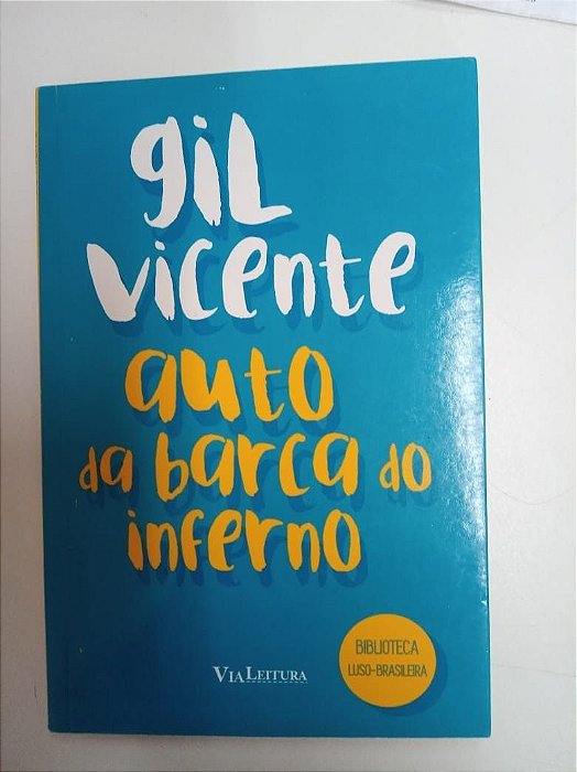 Livro Auto Barca Dom Inferno Autor Vicente, Gil (2016) [usado]