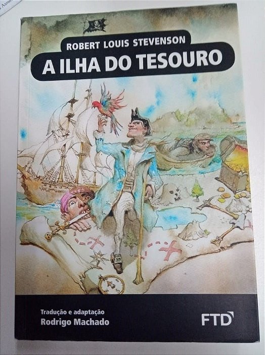 Livro a Ilha do Tesouro Autor Stevenson, Robert Louis (2016) [usado]