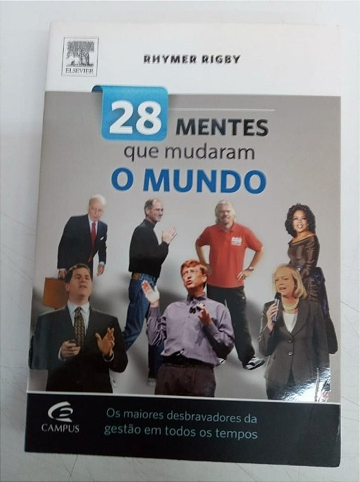 Livro 28 Mentes que Mudaram o Mundo Autor Rigby, Rhymer (2012) [usado]