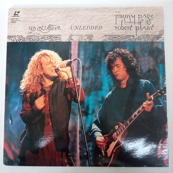 Disco de Vinil Laser Disc - Ld - Jimmy Page And Robert Plant /no Quarter Interprete Jimmy Page And Robert Plant (1995) [usado]