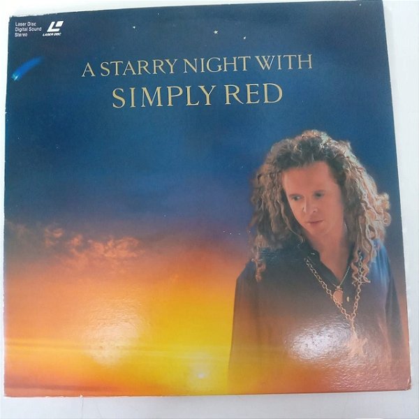 Disco de Vinil Laser Disc - Ld - Simply Red /a Starry Night With Interprete Simply Red [usado]