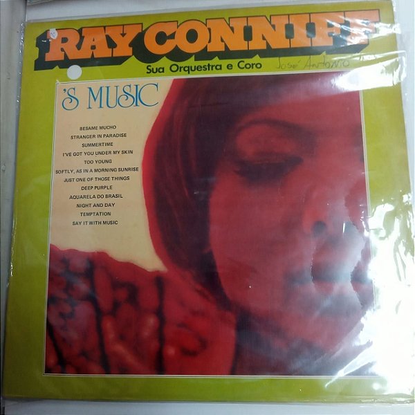 Disco de Vinil Ray Conniff sua Orquestra e Coro - ´s Music Interprete Ray Conniff e Orquestra [usado]