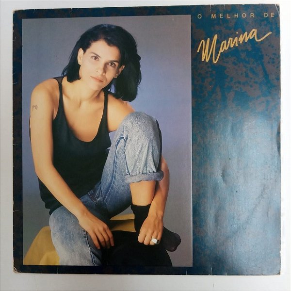 Disco de Vinil o Melhor de Marina Interprete Marina (1988) [usado]