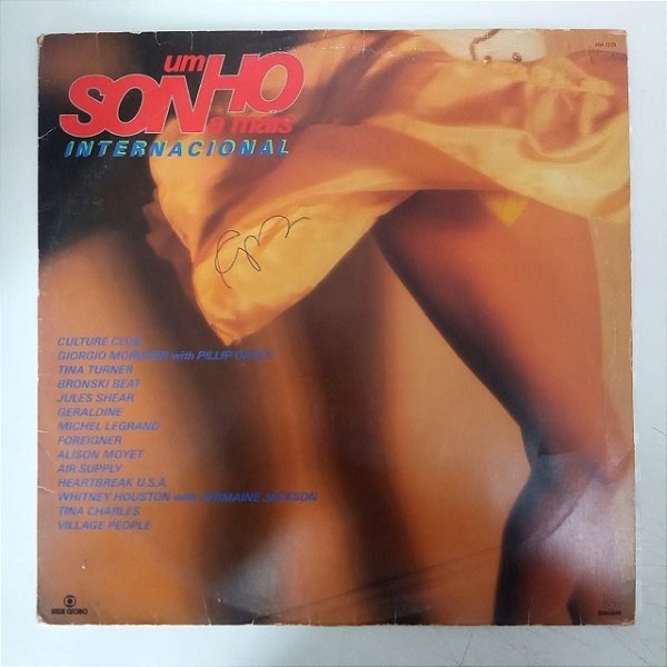 Disco de Vinil um Sonho a Mais Internacional Interprete Varios (1995) [usado]