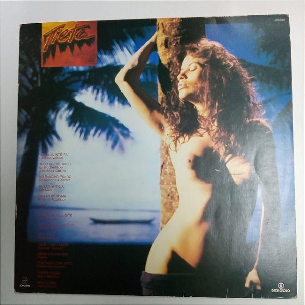 Disco de Vinil Tieta Nacional Interprete Varios (1989) [usado]