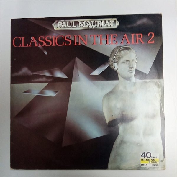 Disco de Vinil Paul Mauriat - Classics In The Air Interprete Paul Mauriat e Orquestra (1987) [usado]