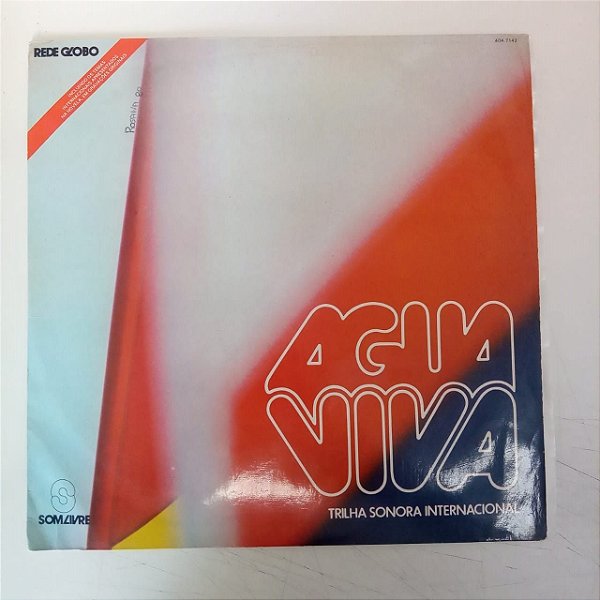 Disco de Vinil Água Viva - Internacional Interprete Varios (1980) [usado]