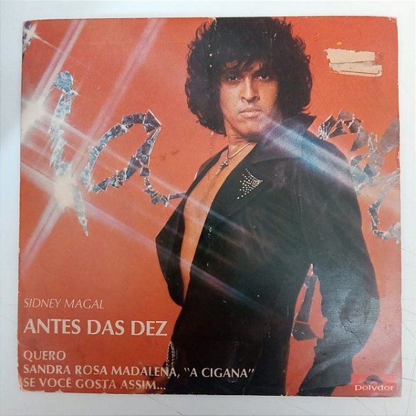 Disco de Vinil Sidney Magal - Antes das Dez /disco Compacto Interprete Sidney Magal (1979) [usado]