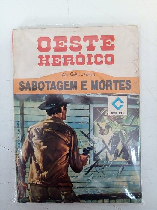 Gibi Oeste Heróico Coleções Nº 245 Autor Al Gallard [usado]