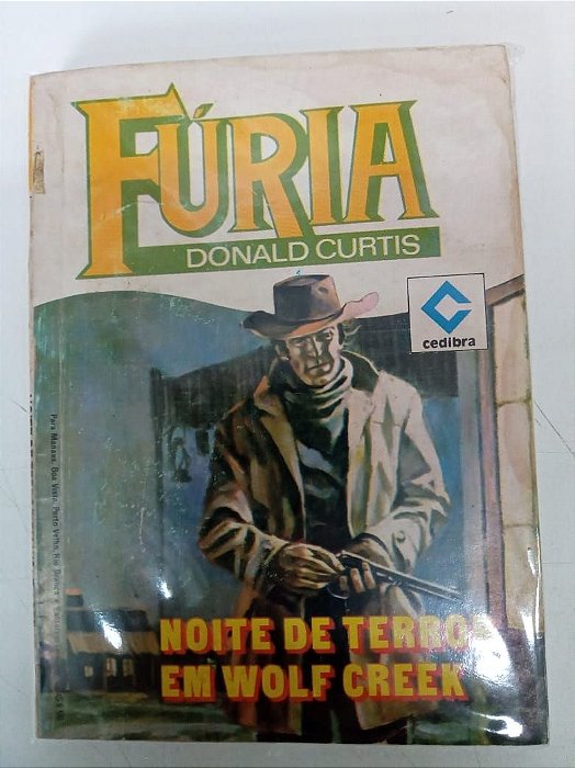 Gibi Fúria Coleções Nº 237 Autor Donlad Curtis [usado]