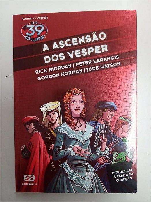 Livro a Ascensão dos Vesper Autor Riordan, Rick (2012) [usado]