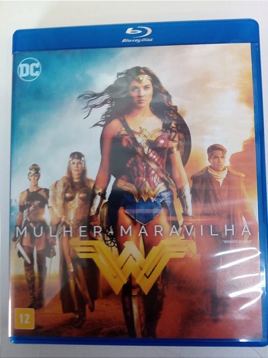 Dvd Mulher Maravilha Blu-ray Disc Editora Patty Jekins [usado]