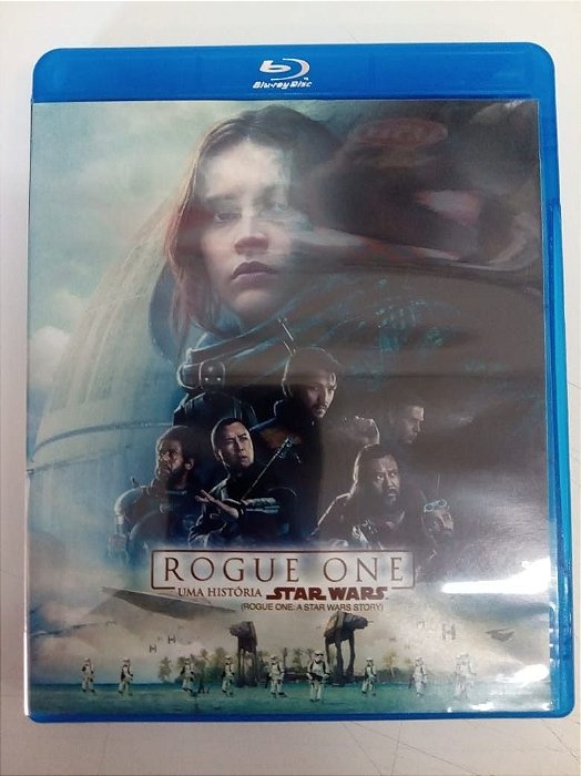 Dvd Star Wars - Rogue One /uma História de Star Wars Blu-ray Disc Editora Gareth Edwars [usado]