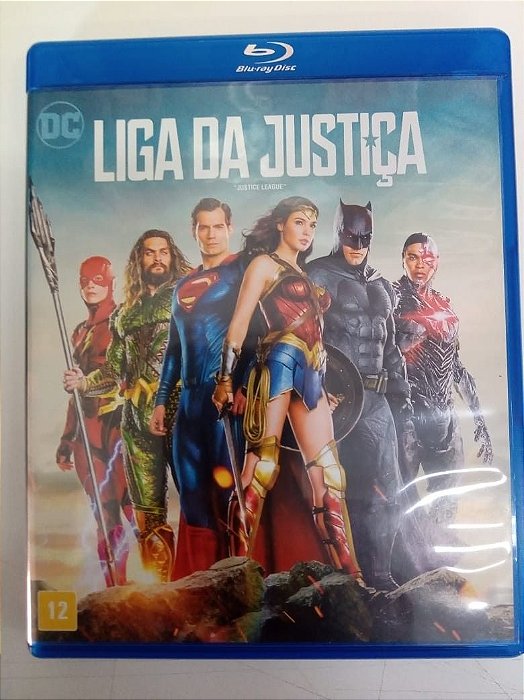 Dvd Liga da Justiça Blu-ray Disc Editora Zack Snyder [usado]