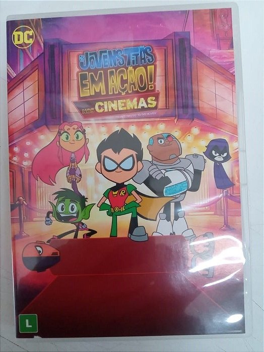 Dvd Jovens Titãs em Ação nos Cinemas Editora Peter Rida [usado]