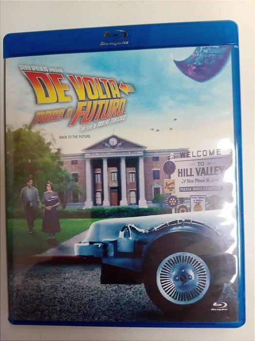 Dvd de Volta para o Futuro Blu-ray Disc Editora Robert Zameckis [usado]