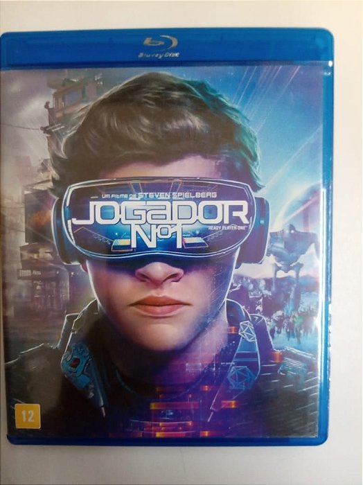 Dvd Jogador Nº 1 Blu-ray Disc Editora Steven Spielberg [usado]
