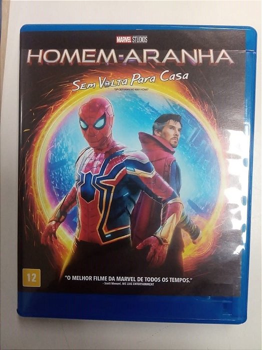 Dvd Homem Aranha - sem Volta para Casa Blu-ray Disc Editora Jon Wats [usado]