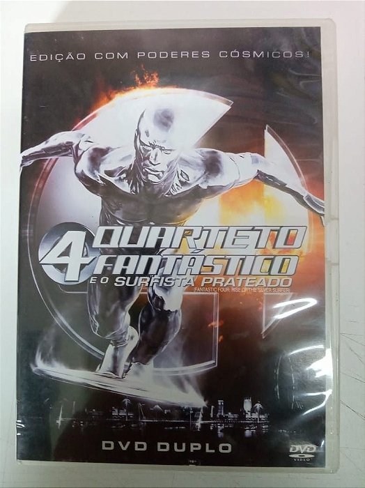 Dvd 4 Quarteto Fantástico e o Surfista Prateado /dvd Duplo Editora Tim Story [usado]