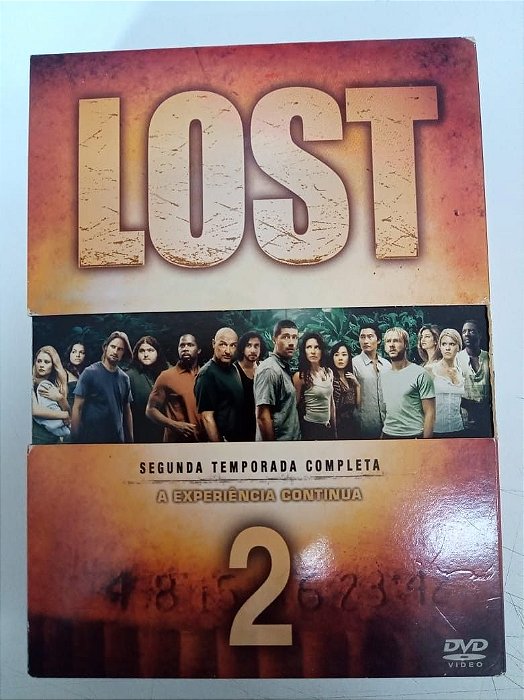 Dvd Lost - Segunda Temporada Completa /box com Sete Discos Editora [usado]