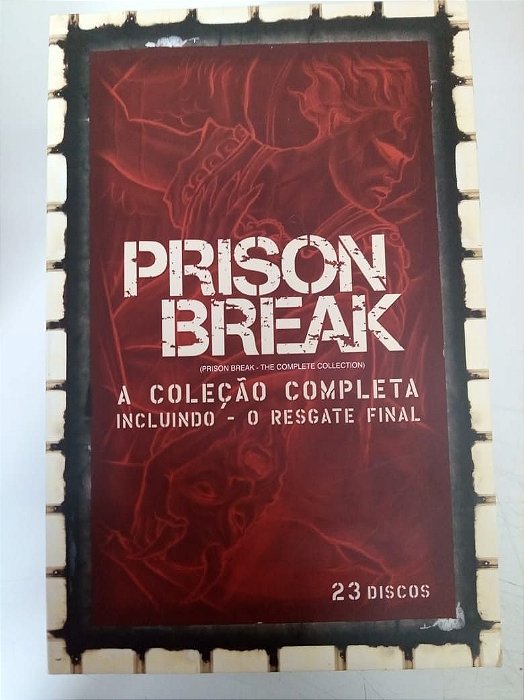 Dvd Prison Break - a Coleção Completa com 23 Discos Editora [usado]
